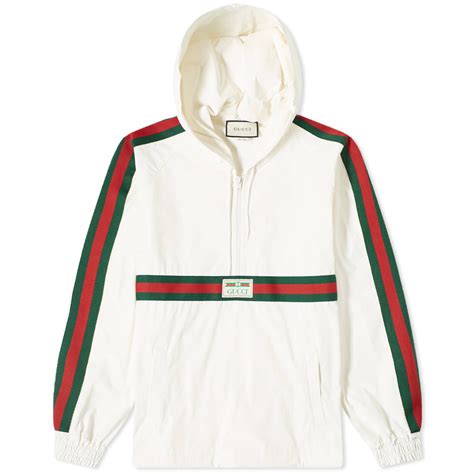 gucci windbreaker white